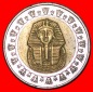 * GOLD TUTANCHAMUN (2005-2023): ÄGYPTEN ★ 1 PFUND 1428-2007...