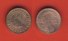 Weimarer Republik 1 Reichspfennig 1934 A