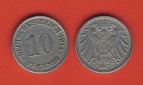 Kaiserreich 10 Pfennig 1914 A