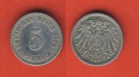 Kaiserreich 5 Pfennig 1906 A