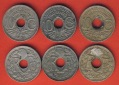 Frankreich 10 Centimes 1920, 10 Centimes 1921, 10 Centimes 193...