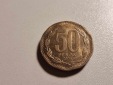 Chile 50 Pesos 2006 Umlauf