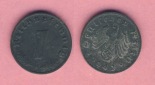 Drittes Reich 1 Reichspfennig 1942 D