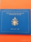 Vatikan 3,88 Euro Kursmünzensatz  2002 im offiziellen blauen ...