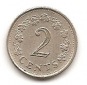 Malta 2 Cents 1977  #125