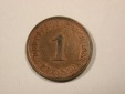 H17  KR  1 Pfennig  1893 A in vz    Originalbilder