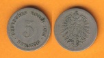 Kaiserreich 5 Pfennig 1875 F