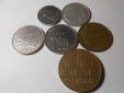 e.30. Frankreich 6erLot,1/2 Franc 1965, 1 Francs 1959 1960 197...