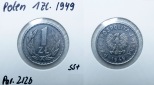 Polen,1 Zloty 1949