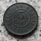 Belgien 5 Centimes 1916