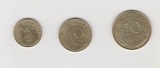 5,10 und 20  Centimes Frankreich 1997 (N046)