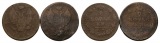 Ausland; Russland; 2 Kleinmünzen; 2 Kopeken 1814/????