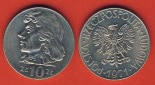 Polen 10 Zloty 1971 Tadeusz Kosciuszko