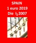 * KLEINE STERNE (2015-2024): SPANIEN★1 EURO 2019 STEMPEL I2 ...