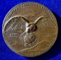 Argentinien und Chile Jugendstil Medaille 1906 von Victor de Pol