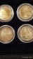 Finnland 4 x 2 Euro Gedenkmünzen Konvolut