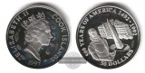 Cook Islands  50 Dollar  1992  FM-Frankfurt Feingewicht: 28,77g