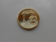 40.Deutschland 1 Cent 2012 G vergoldet