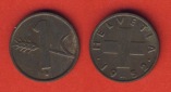 Schweiz 1 Rappen 1952 B