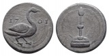 Medaille 1701; Zinn; 19,4 g; Ø 32 mm