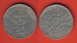 Portugal 20  Escudos 1988
