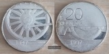 Schweiz  20 Franken  1997 - 150. Jahrestag - Schweizer Bahnen ...
