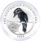 Australien 10 Dollar Kookaburra 2008 ST 10 Unzen Silber Münze...