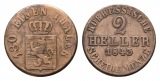 Hessen-Kassel; Kleinmünze 1843