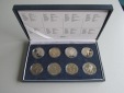 Südkorea: Satz aus acht Olympiamünzen in Kupfer-Nickel