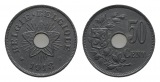 Belgien; Kleinmünze; 50 cent 1918