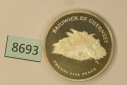 8693 Guernsey 1977 QE II silver jubilee - 28,28 g SILBER