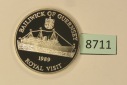 8711 Guernsey 1989 - Royal visit - 28,28 g SILBER