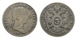Österreich; 3 Kreuzer 1832