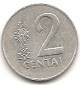 Litauen 2 Centai 1991 #132