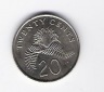 Singapur 20 Cents 1991 K-N Schön Nr.42