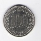 100 Dinara K-N 1985         Schön Nr.89