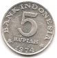 Indonesien 5 Ruphia 1974 #167
