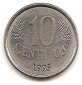 Brasilien 10 Centavos 1995 #59