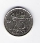 Niederlande 25 Cent 1971 N Schön Nr.67
