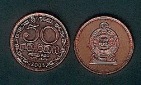 SRI LANKA - 50 cent Münze - 2005 
