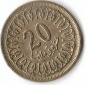 20 Millimes Tunesien 1960 (D158)b.