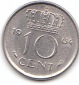 10 Cent Niederlande 1964 (D111)b.