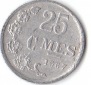 Luxemburg 25 Centimes 1967 (A022)b.