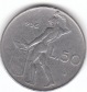  50 Lire Italien 1956  (A369)