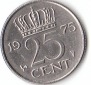 25 Cent Niederlande 1975 (D114)b.