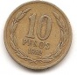 Chile 10 Pesos 1982 #308