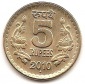 Indien 5 Rupee 2010 #344