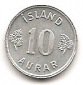 Island 10 Aurar 1971 #386
