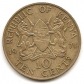 Kenia 10 Cents 1971 #391