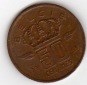 Belgien 50 Centimes 1953 flämisch